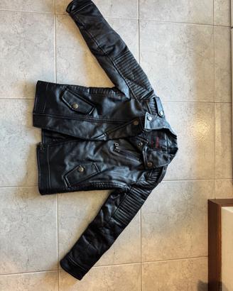 Giacca in pelle da bambino
