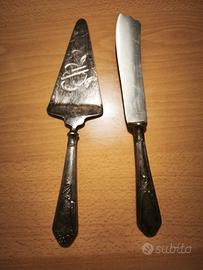 set da dolci argento