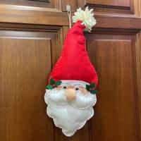 Fuoriporta Babbo Natale cucito a mano