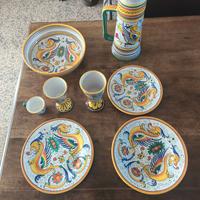 Set piatti DERUTA