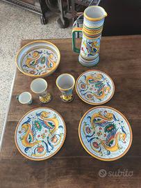 Set piatti DERUTA