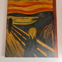 “L’Urlo” di Munch- Riproduzione su tela