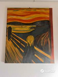 “L’Urlo” di Munch- Riproduzione su tela