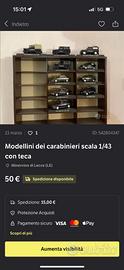 Modellini carabinieri