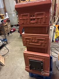 Stufa in terra cotta