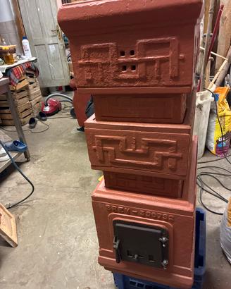 Stufa in terra cotta