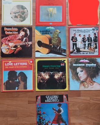 Vari LP in vinile 33 giri anni '70 e '80