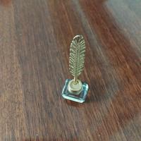 swarovski miniatura penna e calamaio