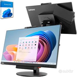 PC LENOVO ALL IN ONE 24" + TINY M630E I5 8GB 256G