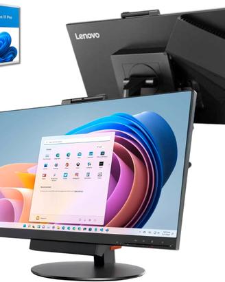 PC LENOVO ALL IN ONE 24" + TINY M630E I5 8GB 256G
