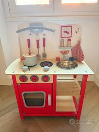 Cucina giocattolo in legno New Classic Toys Deluxe