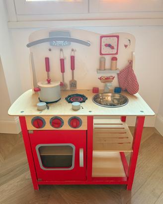 Cucina giocattolo in legno New Classic Toys Deluxe