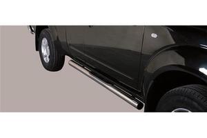 Nissan Navara King Cab 2005>2015 Pedane inox