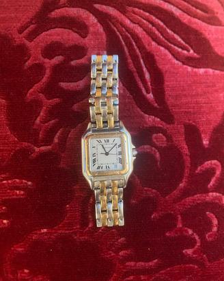 Cartier Panthère or et acier 