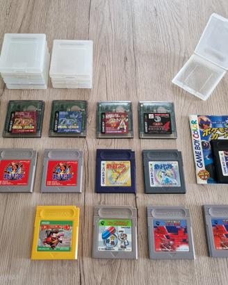 Lotto Giochi Gameboy giapponesi (Pokémon, Tetris)
