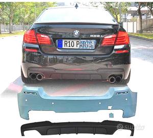 PARAURTI POSTERIORE BMW F10 10-17 DOPPIA USCITA LO