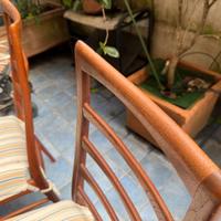 4 sedie LIS design danese Niels Koefoed anni '60