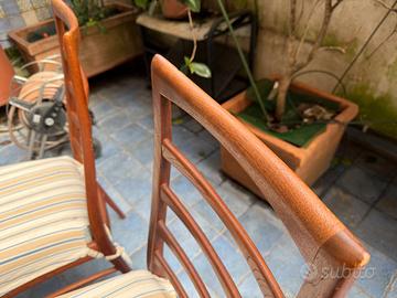 4 sedie LIS design danese Niels Koefoed anni '60