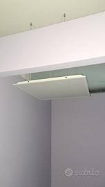 lampada da soffitto a led quadrata