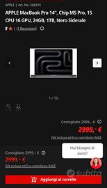 MacBook M5 pro 24gb 1tb 