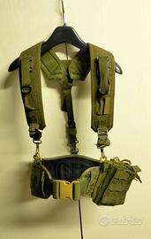 cinturone con spallacci softair