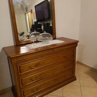 comò con specchiera 