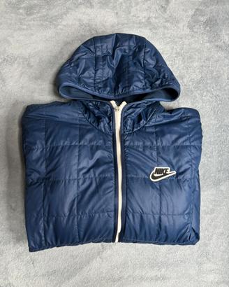 Piumino Nike blu taglia M