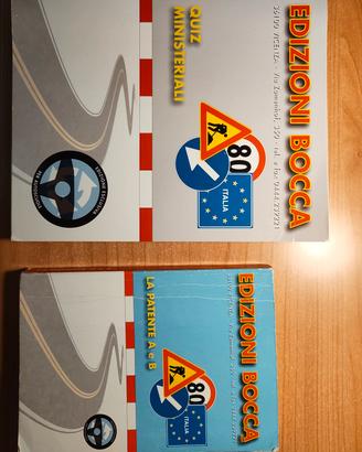 libri patente A e B con quiz
