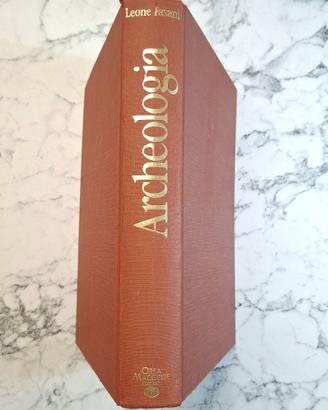 Libro Archeologia Leone Fasani Mondadori 1989