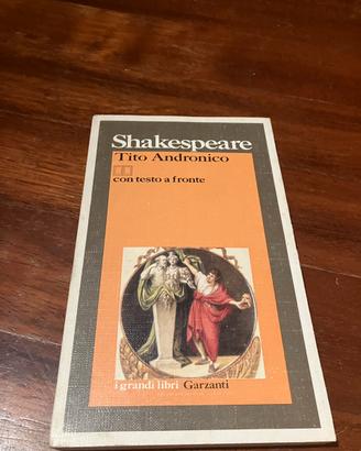 Libro Tito Andronico Shakespeare