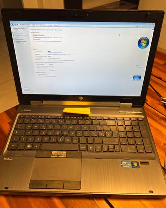 Pc hp elitebook 8560w