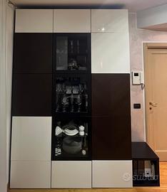 Vetrina salone studio IKEA BESTA 15 moduli!!!