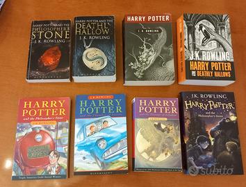 HARRY POTTER EDIZIONI INGLESI BLOOMSBURY