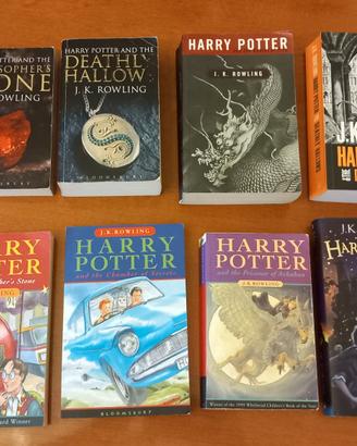 HARRY POTTER EDIZIONI INGLESI BLOOMSBURY