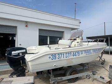 Blu & Blu 6,20 + Evinrude Hp 115