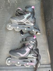 Set Pattini linea Roller Oxelo Active Fit.3 tg. 39