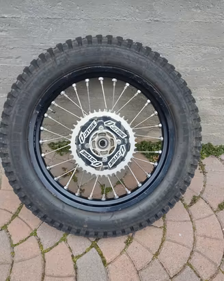 ruota posteriore trial completa