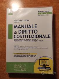 manuale di diritto costituzionale nel diritto