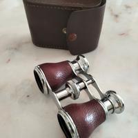binocolo da teatro anni 50, con custodia