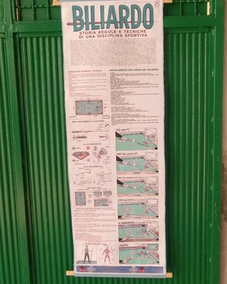 Poster biliardo