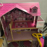 Casetta Legno + Cucina Ikea legno