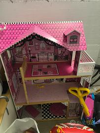 Casetta Legno + Cucina Ikea legno