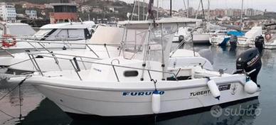 Fisherman semicabinato 6.30m Suzuki 150cv