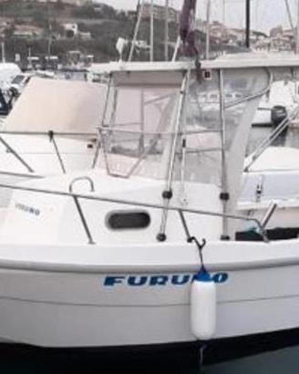 Fisherman semicabinato 6.30m Suzuki 150cv