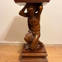 Mobile Porta tv  - scultura in legno - Supporto T