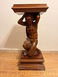 Mobile Porta tv  - scultura in legno - Supporto T