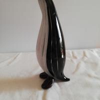 Pinguino in vetro di Murano anni 60
