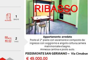 Bilocale arredato con cantina