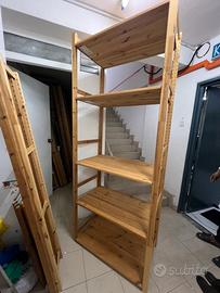 Libreria Scaffalatura IKEA IVAR 226x50x83 Smontata