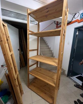 Libreria Scaffalatura IKEA IVAR 226x50x83 Smontata